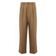 Beige Broek voor een stijlvolle uitstraling Nine In The Morning , Beig...