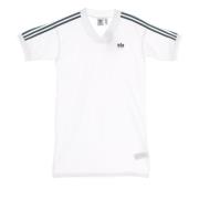 3D Trefoil Tee Jurk Wit Adidas , White , Dames