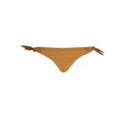 Bruine Strandkleding Bikini Broekjes Hoge Taille Karl Lagerfeld , Brow...