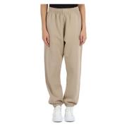 Sportieve katoenen sweatpants met elastische taille Replay , Beige , D...