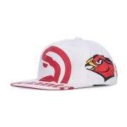 Atlanta Hawks Platte Klep Pet Mitchell & Ness , White , Heren