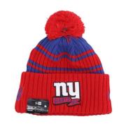 NFL Pom Pom Beanie Hat New Era , Red , Heren