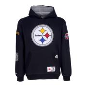 Pittsburgh Steelers NFL Hoodie Mitchell & Ness , Black , Heren