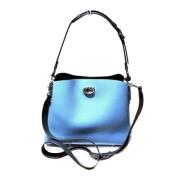 Pre-owned Leather shoulder-bags Coach Pre-owned , Blue , Dames