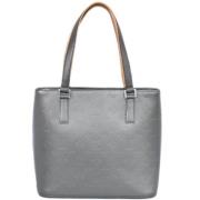 Pre-owned Leather louis-vuitton-bags Louis Vuitton Vintage , Gray , Da...