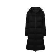 Gewatteerde gewatteerde donsjas Moncler , Black , Dames