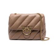 Shoulder Bags Pinko , Beige , Dames