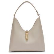 Goccia Hobo Tas Furla , Beige , Dames