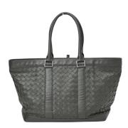 Pre-owned Leather totes Bottega Veneta Vintage , Green , Dames