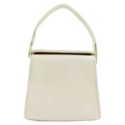 Pre-owned Leather shoulder-bags Coach Pre-owned , White , Dames