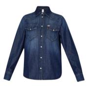 Denim Overhemden voor Vrouwen Liu Jo , Blue , Dames