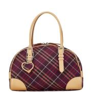 Pre-owned Canvas handbags Burberry Vintage , Multicolor , Dames