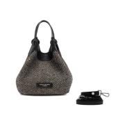 Elegante O Stijl Crossbody Tas Gianni Chiarini , Gray , Dames