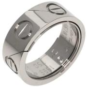 Pre-owned White Gold rings Cartier Vintage , Gray , Dames