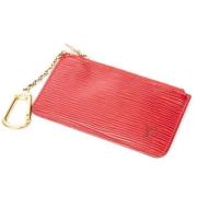 Pre-owned Leather wallets Louis Vuitton Vintage , Red , Dames