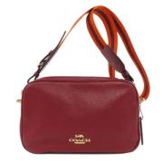 Pre-owned Leather shoulder-bags Coach Pre-owned , Red , Dames