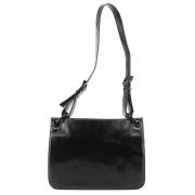 Pre-owned Leather handbags Prada Vintage , Black , Dames