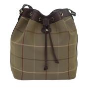 Pre-owned Canvas crossbody-bags Burberry Vintage , Green , Dames