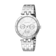 Zilveren Damesmode Horloge Esprit , Gray , Dames