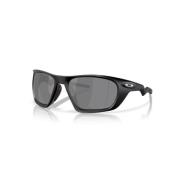 Lateralis Zonnebril Mat Zwart Gepolariseerd Oakley , Black , Heren