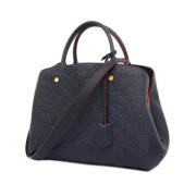 Pre-owned Fabric louis-vuitton-bags Louis Vuitton Vintage , Blue , Dam...