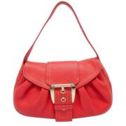 Pre-owned Leather celine-bags Celine Vintage , Red , Dames