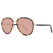 Bruine dames pilotenzonnebril Emilio Pucci , Brown , Dames