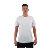 Witte Heren T-shirt Guess , White , Heren