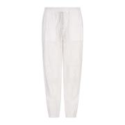 Witte Strand Kant Broek Tory Burch , White , Dames