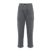 Grijze Broek voor Vrouwen Peserico , Gray , Dames