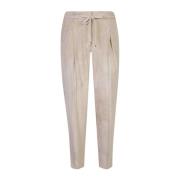 Beige Broek voor Vrouwen Peserico , Beige , Dames