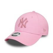 Roze Yankees Metallic Logo Pet New Era , Pink , Heren