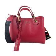 Bordeaux Synthetische Dames Shopper Giorgio Armani , Red , Dames