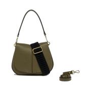 Helena Round Crossbody Tas Zwart Gianni Chiarini , Green , Dames