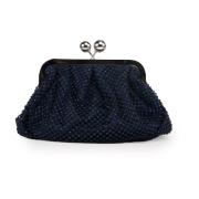 Blauwe Rhinestone Clutch met Kettingband Max Mara Weekend , Blue , Dam...