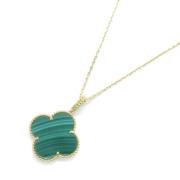 Pre-owned Metal necklaces Van Cleef & Arpels Pre-owned , Green , Dames