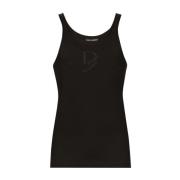 Zwarte T-shirts en Polos Dolce & Gabbana , Black , Heren