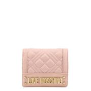 Elegante Roze Damesportemonnee - Jc5601Pp1Gla0 Love Moschino , Pink , ...