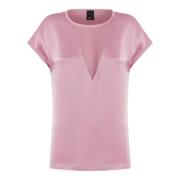 Roze Top voor Vrouwen Pinko , Pink , Dames