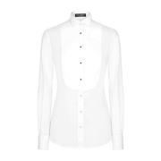 Witte Overhemden voor Heren Dolce & Gabbana , White , Dames