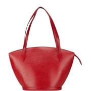 Pre-owned Leather louis-vuitton-bags Louis Vuitton Vintage , Red , Dam...