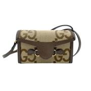 Pre-owned Canvas gucci-bags Gucci Vintage , Brown , Dames