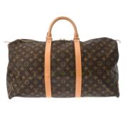 Pre-owned Canvas travel-bags Louis Vuitton Vintage , Brown , Dames