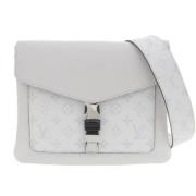 Pre-owned Canvas louis-vuitton-bags Louis Vuitton Vintage , White , Da...