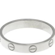 Pre-owned White Gold rings Cartier Vintage , Gray , Unisex