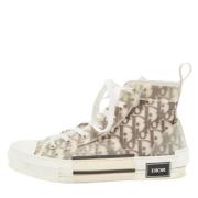 Pre-owned Mesh sneakers Dior Vintage , Gray , Dames