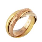 Pre-owned Rose Gold rings Cartier Vintage , Yellow , Dames