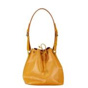 Pre-owned Leather louis-vuitton-bags Louis Vuitton Vintage , Yellow , ...