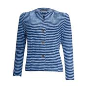 Elegante Blazer Jas O-Hals Roberto sarto , Blue , Dames