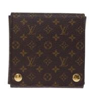 Pre-owned Canvas wallets Louis Vuitton Vintage , Brown , Dames